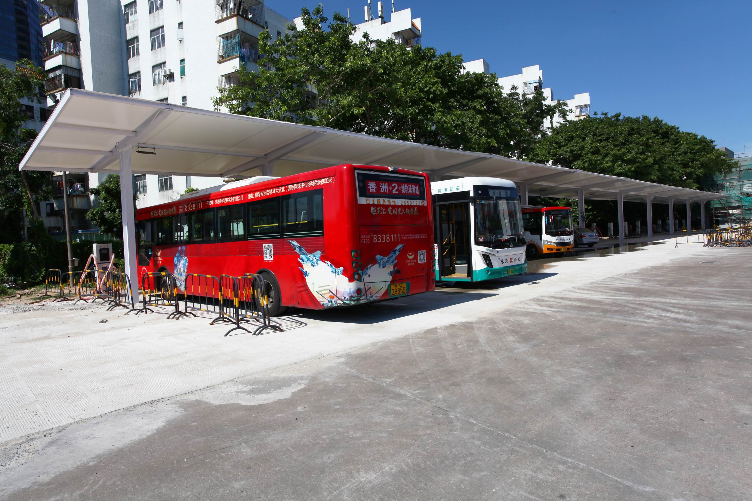 珠?；浐Ｎ骶C合停車場(chǎng)公交站等充電站工程